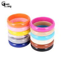 guanlong simple wide irregular transparent resin bangle bracelet for woman fashion bracelets for girl summer party jewellery