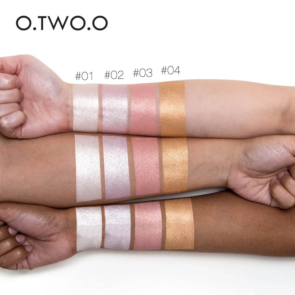 O. two. O beauty makeup новая в форме сердца высоколегкая компактная пудра консилер три
