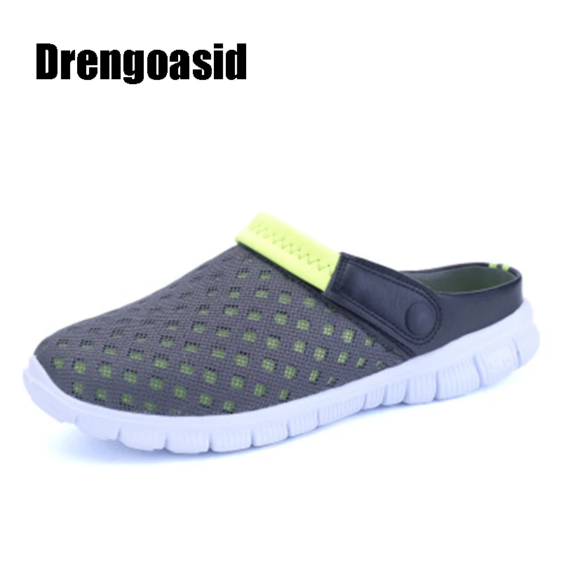 Новинка 2019 года мужские летние сандалии дышащие шлепанцы Повседневная обувь из