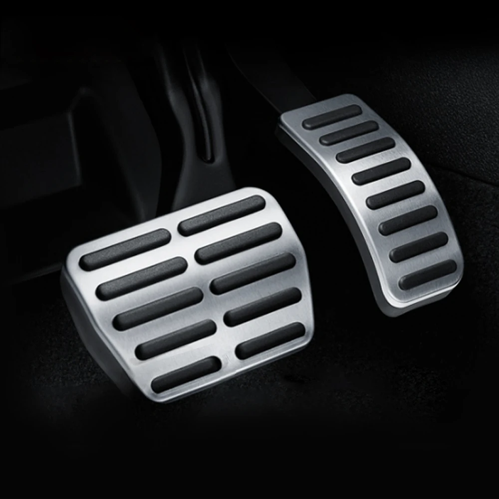 Автомобильные педали газа и тормоза из нержавеющей стали для Audi TT peugeot SEAT Golf 3 4 Polo