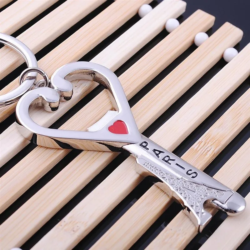 1 шт. металлический брелок для ключей в виде Эйфелевой башни|key finder|key chainring key |
