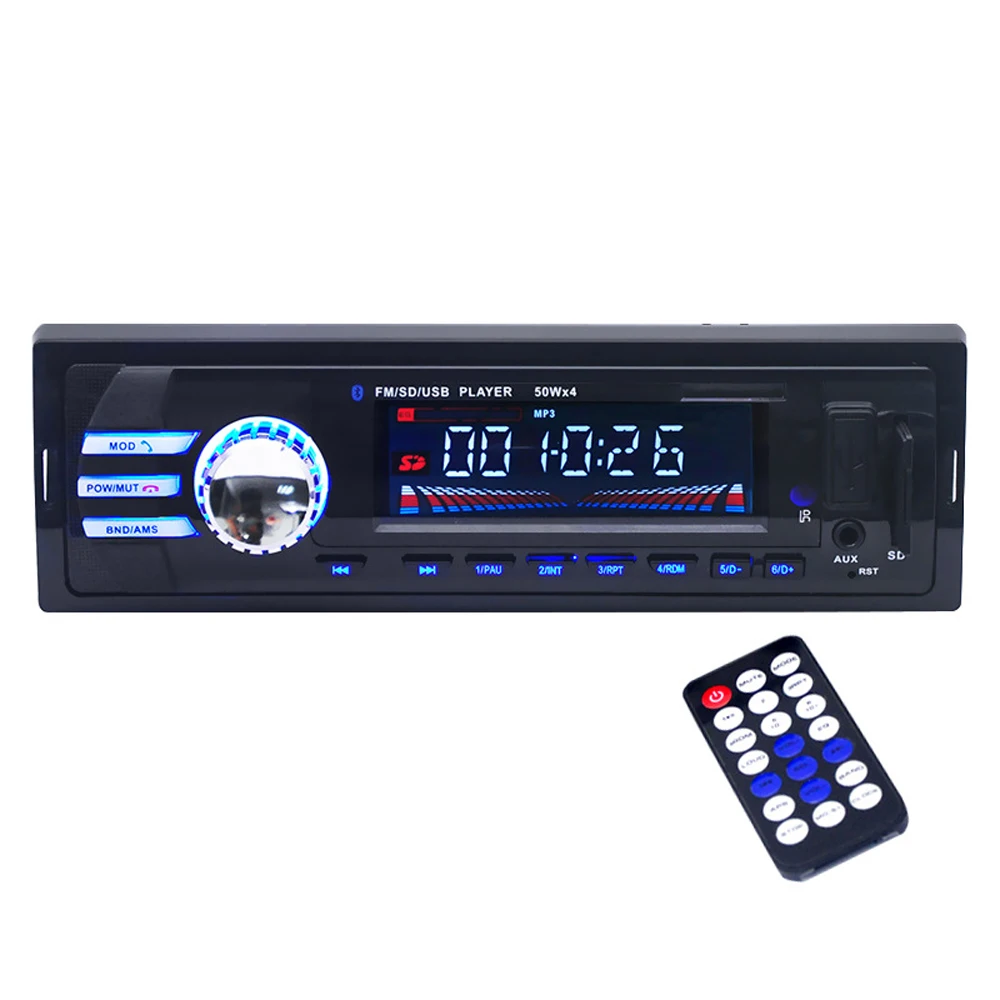 12 В Стерео FM Радио MP3 аудио плеер Поддержка Bluetooth телефон с USB/SD MMC Порты и разъёмы