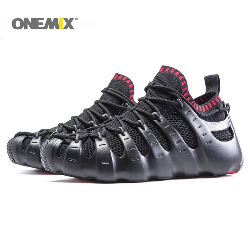 

Onemix Rome Shoes Gladiator Set Shoes Men & Women Running Shoes Jogging Sneakers Outdoor Walking Shoes Sock-like Sandals Slipper