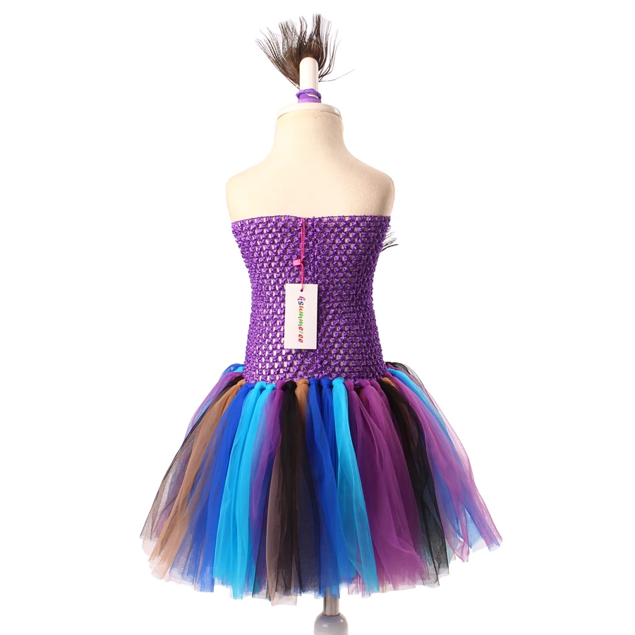 Платье-пачка с повязкой на голову и пачкой TS131 | Детская одежда обувь