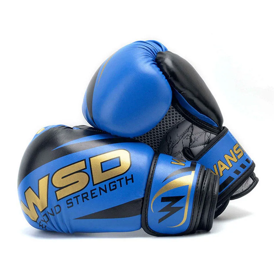 GOBYGO Kick Боксёрские перчатки для Для мужчин женщин PU Каратэ Муай Тай Guantes де Boxeo