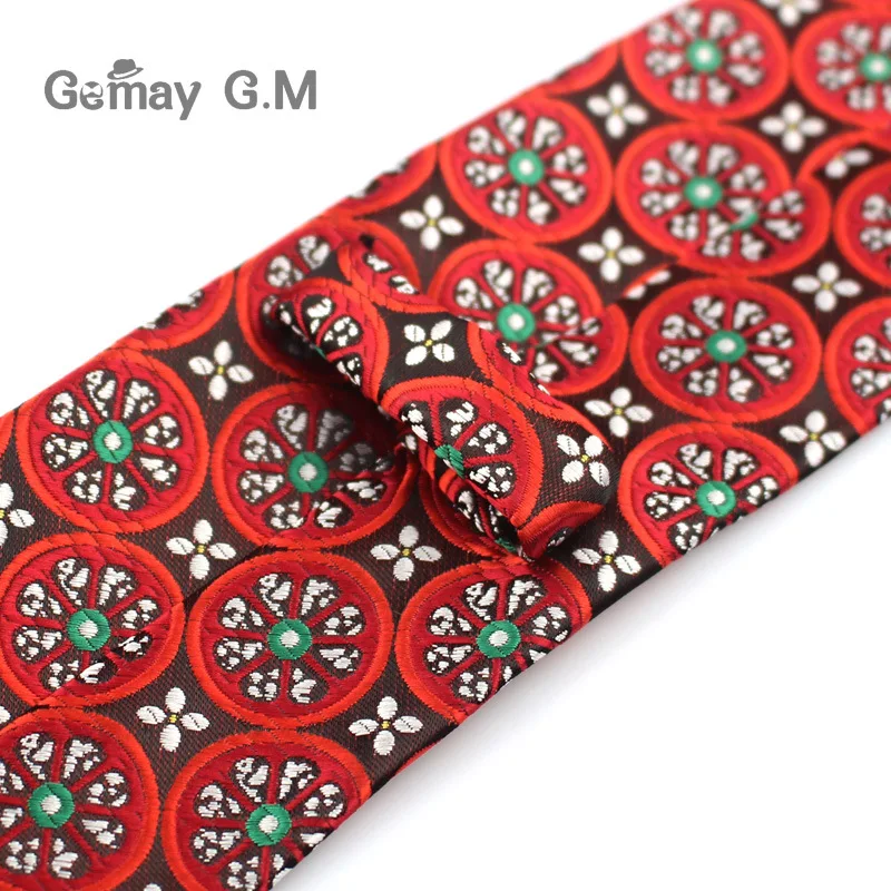 New Ties for men Brand Neckties Mens Blue Red 7cm Wide Neck Wedding Suits Polyester Silk Gravata Business Corbatas Tie|neck tie|ties menties brand |
