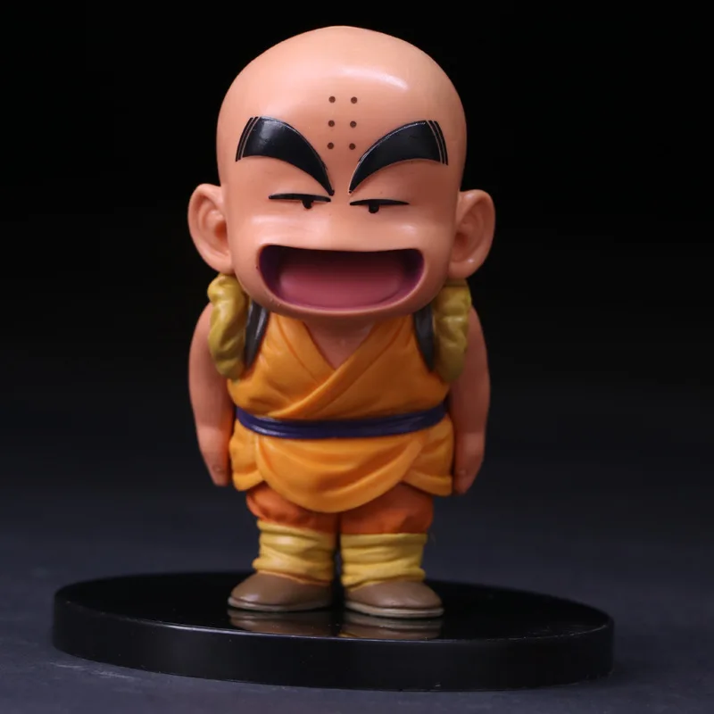 Аниме Dragon Ball Z Son Goku Krillin Master Roshi Children Ver. Экшн фигурка Gohan Father Super Saiyan модель DBZ 2 Стиль