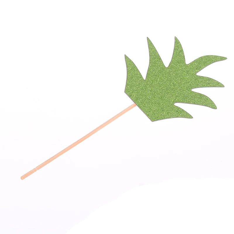 Товары для тропической вечеринки 6 шт. фигурки торта с изображением ананасов и