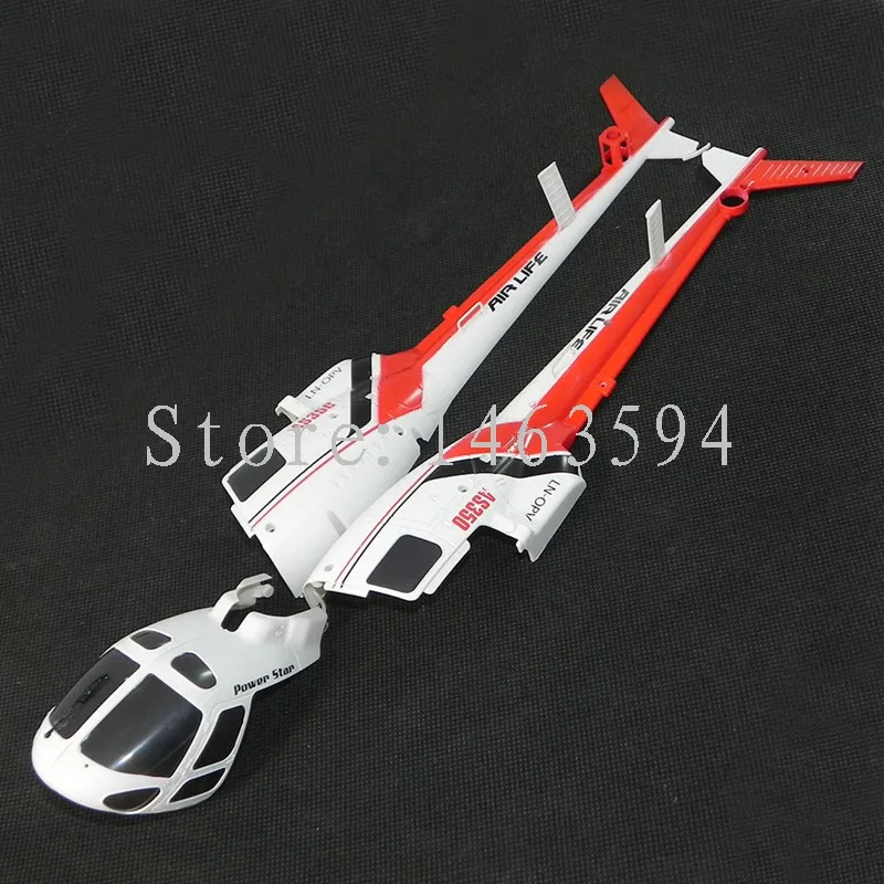 WLtoys WL V931 XK K123 Запчасти для радиоуправляемого вертолета Крышка корпуса 3 шт