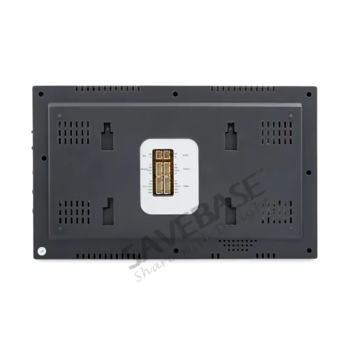 HOMSECUR 9 &quotцвет видео домофон безопасности + металлический чехол камера 1C4M|door video