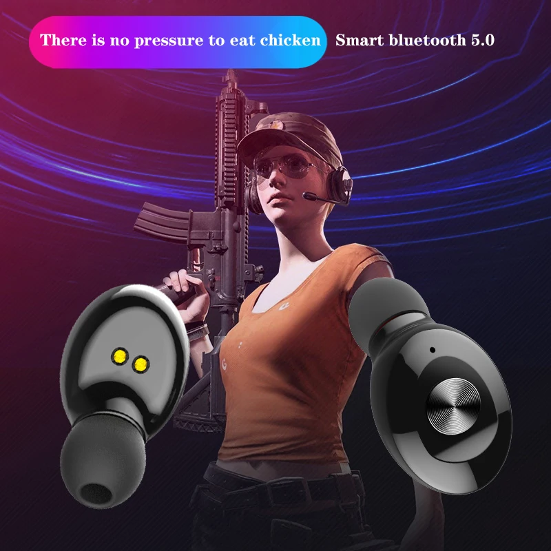 XG D12 TWS Bluetooth 5 0 наушники стерео беспроводной наушник звук спорт громкой связи