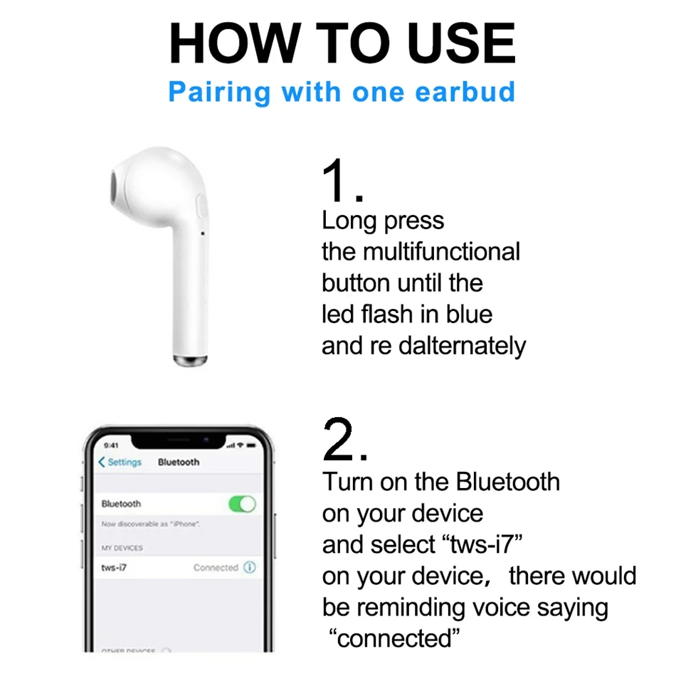 Чехол IER I7S, беспроводные Bluetooth наушники, Hi-Fi, беспроводные наушники с зарядным устройством, чехол, гарнитура, bluetooth