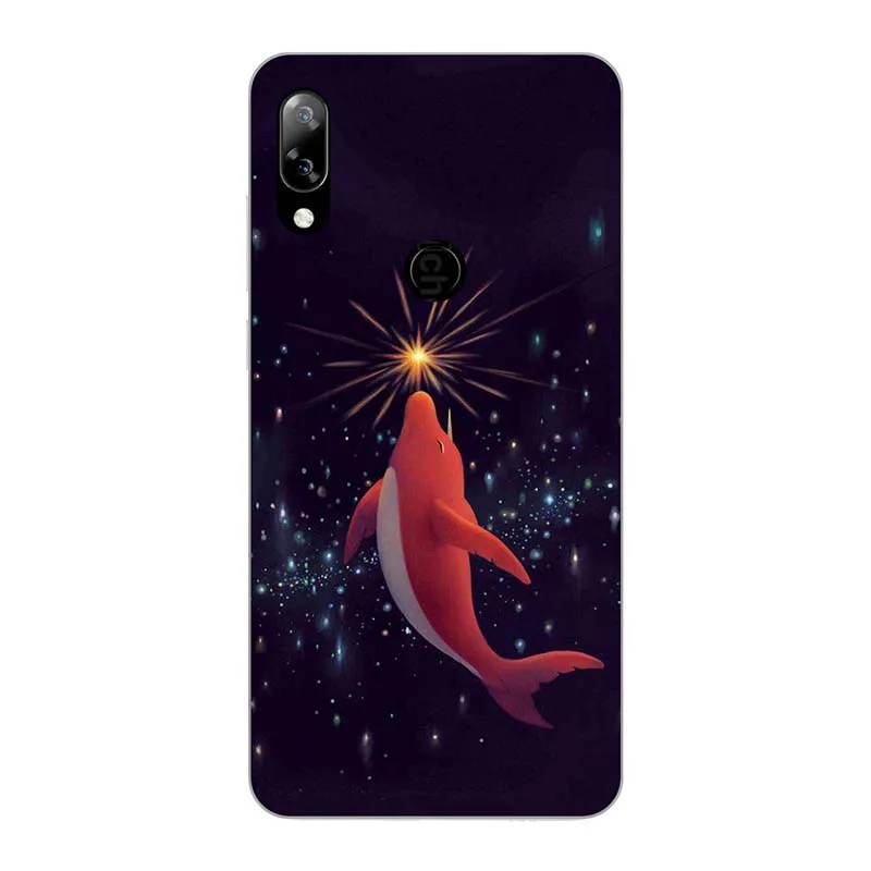 A301 Модный мягкий чехол для телефона s Для Doogee N10/Y7 5,8", Чехол с рисунком Розы и Волка, силиконовый чехол для задней панели телефона, Fundas Para - Цвет: A301