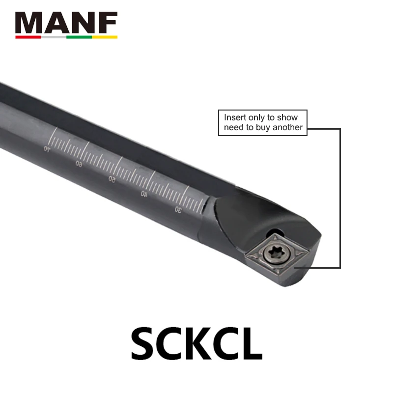 MANF 8 мм 10 S08K SCKCR06 токарный станок с ЧПУ сталь токарные резцы резак бар обработка