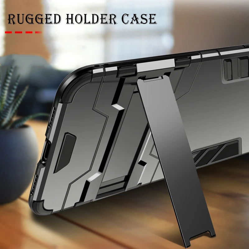 For Huawei P9 lite Case 2016 Soft TPU+PC Hybrid Shockproof Armor Cover Anti-Fall Edge Fundas for | Мобильные телефоны и