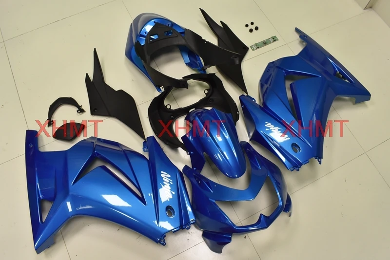Для Ninja 250R 2008 - 2014 комплекты обтекателей EX250 2009 Обтекатели EX 250 синий корпус |