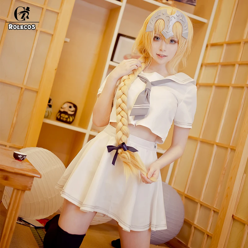 Костюм для косплея ROLECOS FGO черный Школьный костюм Мстителей и линейка в стиле