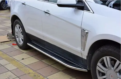 Подножка из нержавеющей стали для CADILLAC SRX 2010 2011 2012 2013 2014 2015 2016 боковая подножка