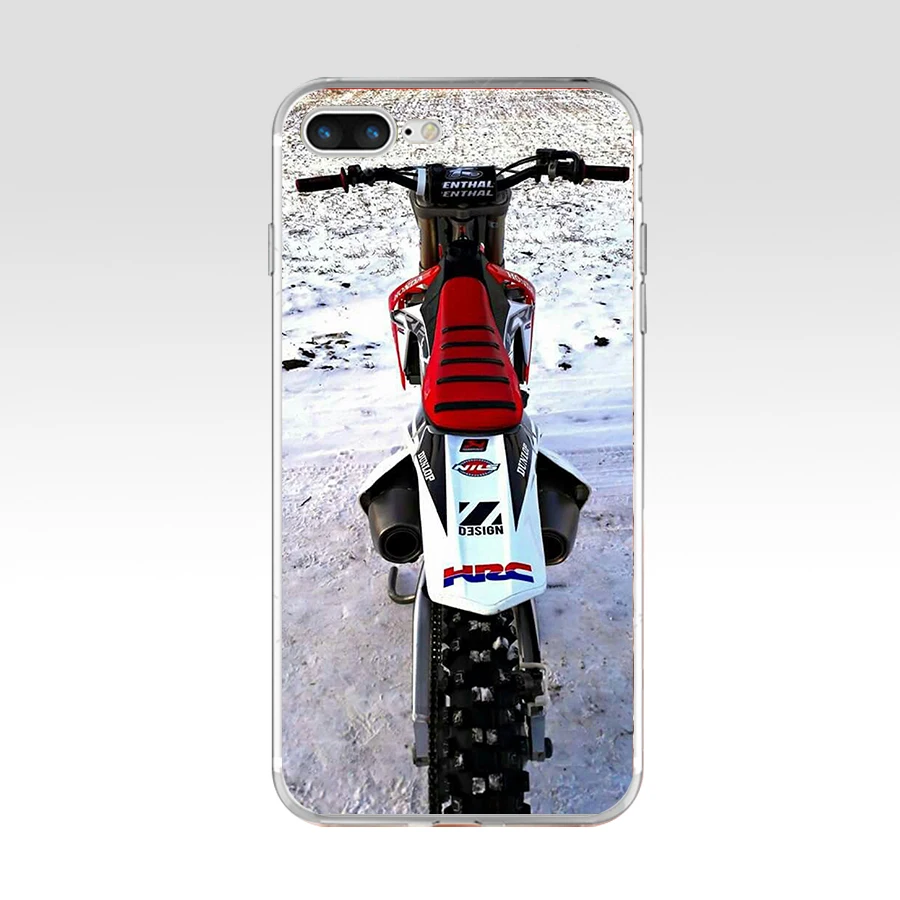 16 248SD moto cross moto dirtbikes Мягкий ТПУ силиконовый чехол для Apple iPhone 6 6s 7 8 plus чехол - Цвет: 16