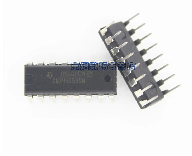 10 шт. новые оригинальные SN74HC595N SN74HC595 74HC595N 74HC595 DIP-16. | Электронные компоненты и