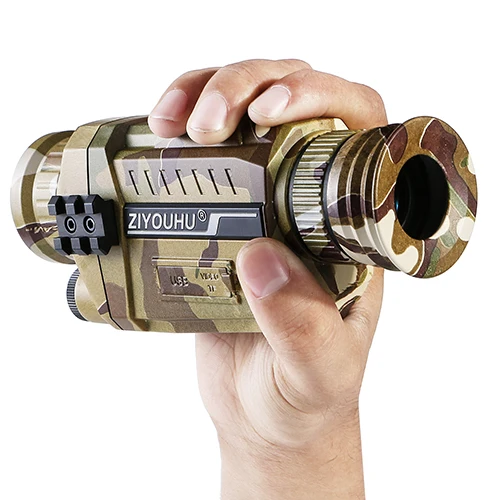 Camouflage ZIYOUHU Infrared HD Digital Night Vision Device Optical Hunting Patrol 5x35 Monocular Night Goggles Video Recording New Arrival - Цвет: Camouflage