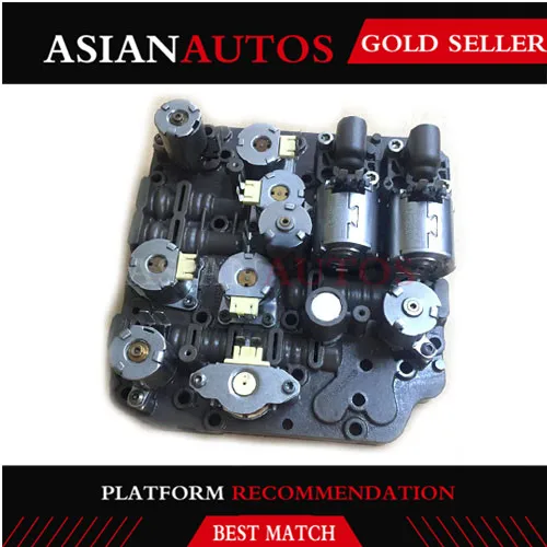 Тестирование оригинальные 02E DQ250 передачи Управление электромагнитный и корпус клапана для Audi A3 Q3 TT Skoda Volkswagen Beetle Touran Sharan