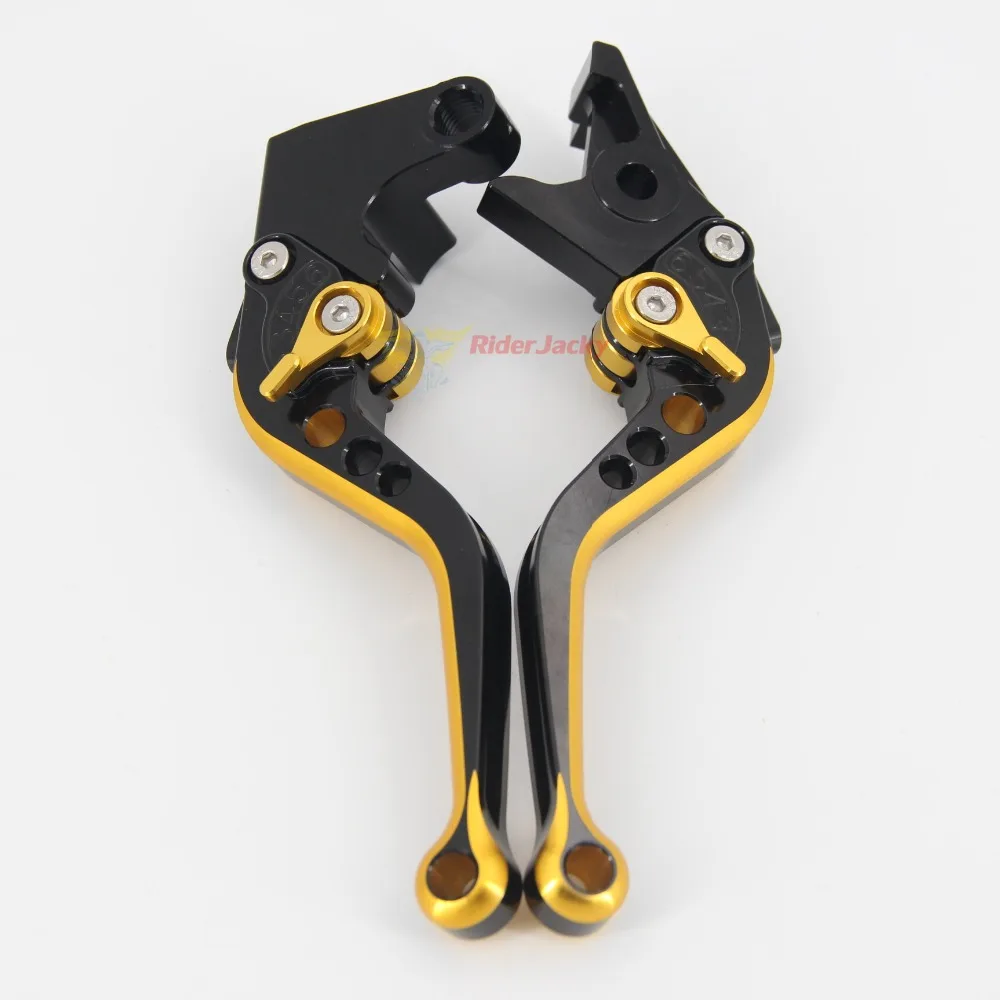 Регулируемый короткий рычаг сцепления тормоза мотоцикла разных цветов 147 мм для