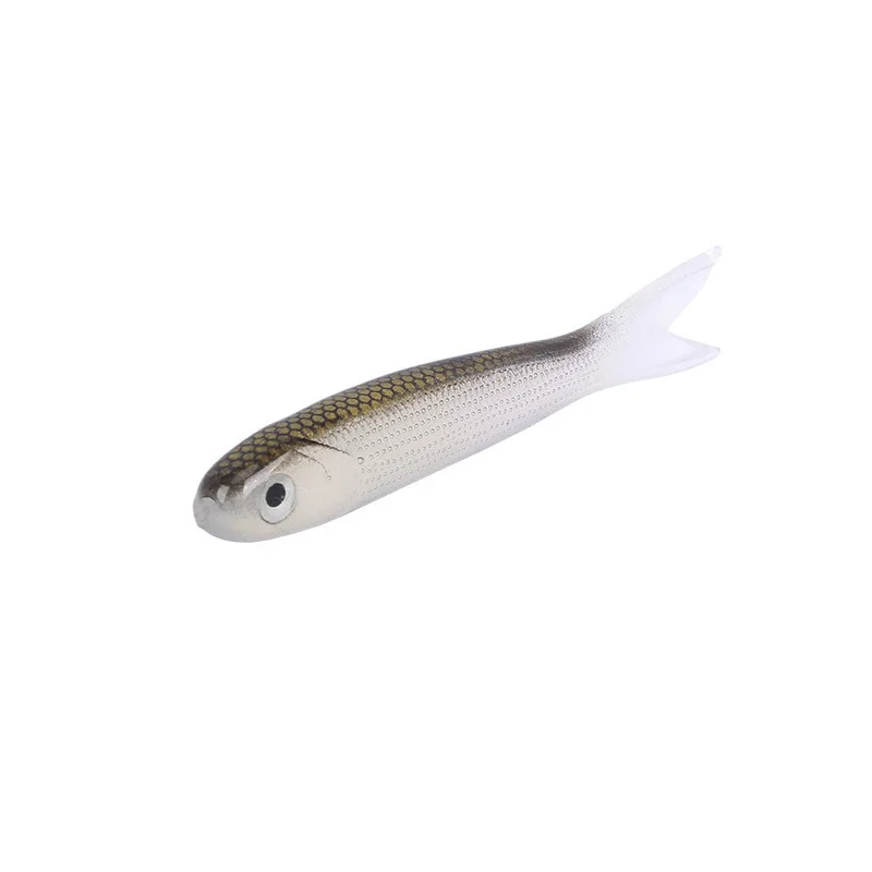 Tsurinoya мягкие приманки 65 мм 3 5 г/80 6 2 г с 3d глазами искусственная приманка Pesca swimbait