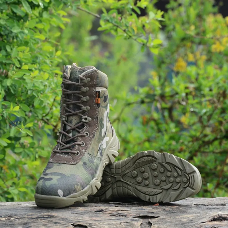 Мужские камуфляжные ботинки для отдыха на открытом воздухе альпинизма