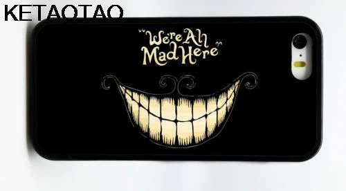 KETAOTAO Алиса телефонные чехлы для iPhone 4S 5C 5S 6S 7 8 Plus XR XS Max XCase Мягкий ТПУ резиновый