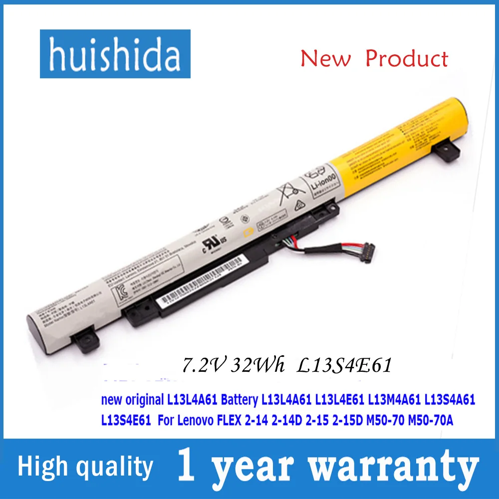 7 2 V 32WH L13S4E61 новый оригинальный аккумулятор для ноутбука Lenovo FLEX 14 m50 70 L13L4A61 L13L4E61 M50