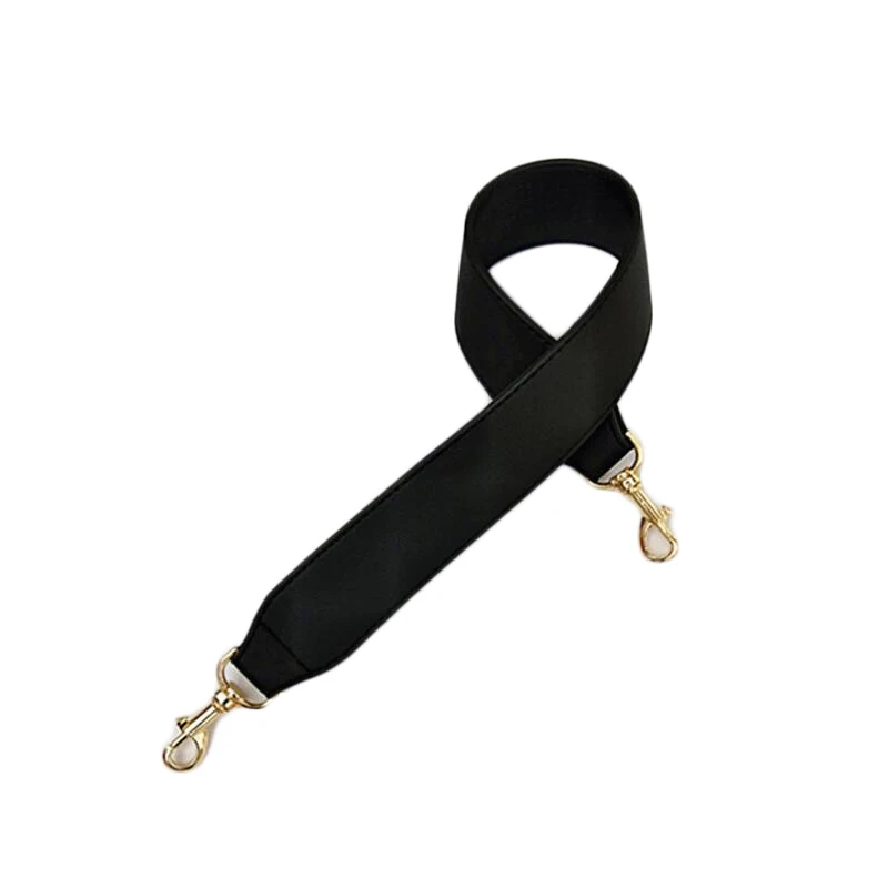 Black 52 см кожаная сумка ремешки запасные части красный/розовый/белый DIY ручные ручки для женщин сумки через плечо аксессуары - Цвет: Black