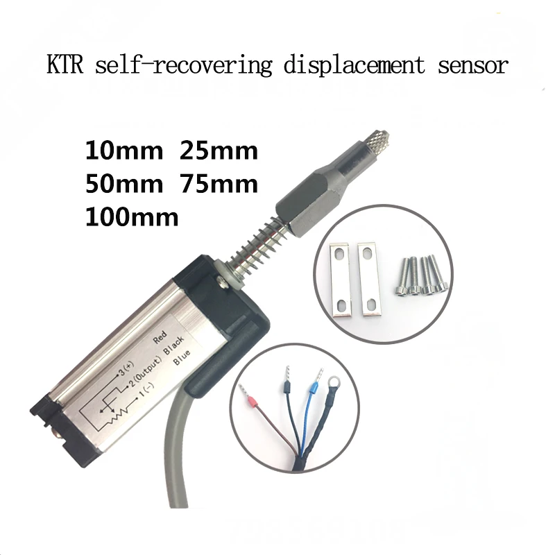 Миниатюрный линейный резистор KTR с датчиком перемещения автоматический