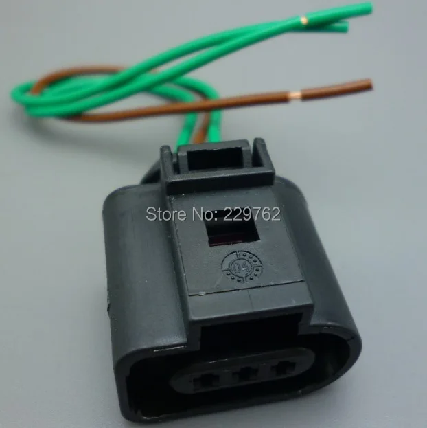 Shhworldsea 1J0973703 3D0973703 для VW Passat Golf Jetta для Audi A3 A4 A5 A6 Q5 Q7 распределительного Сенсор 3 штифтов проволочный коннектор