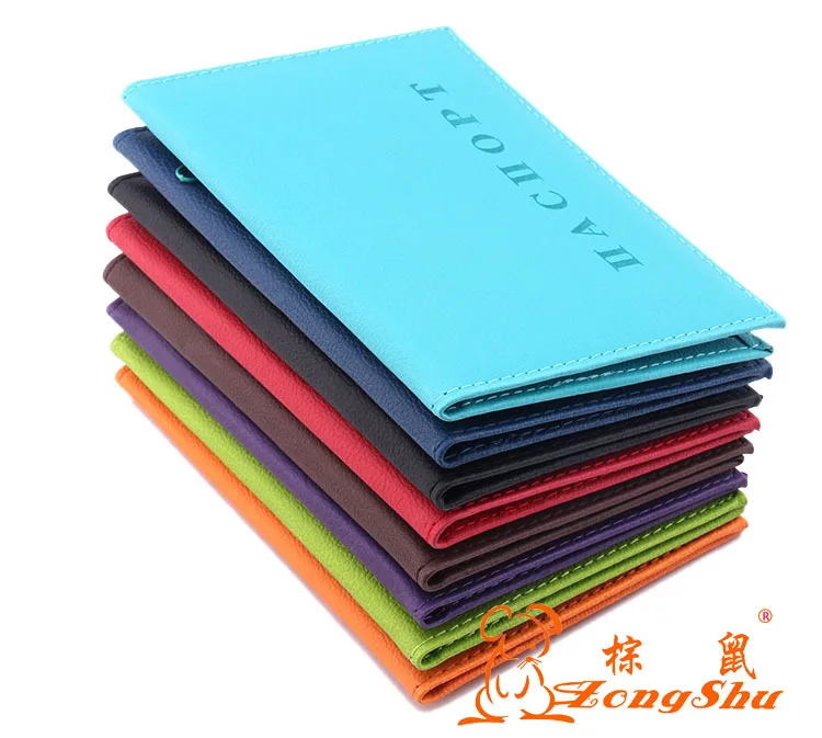 2019 русский для мужчин кожа молния Обложка на паспорт обложки дорожный органайзер