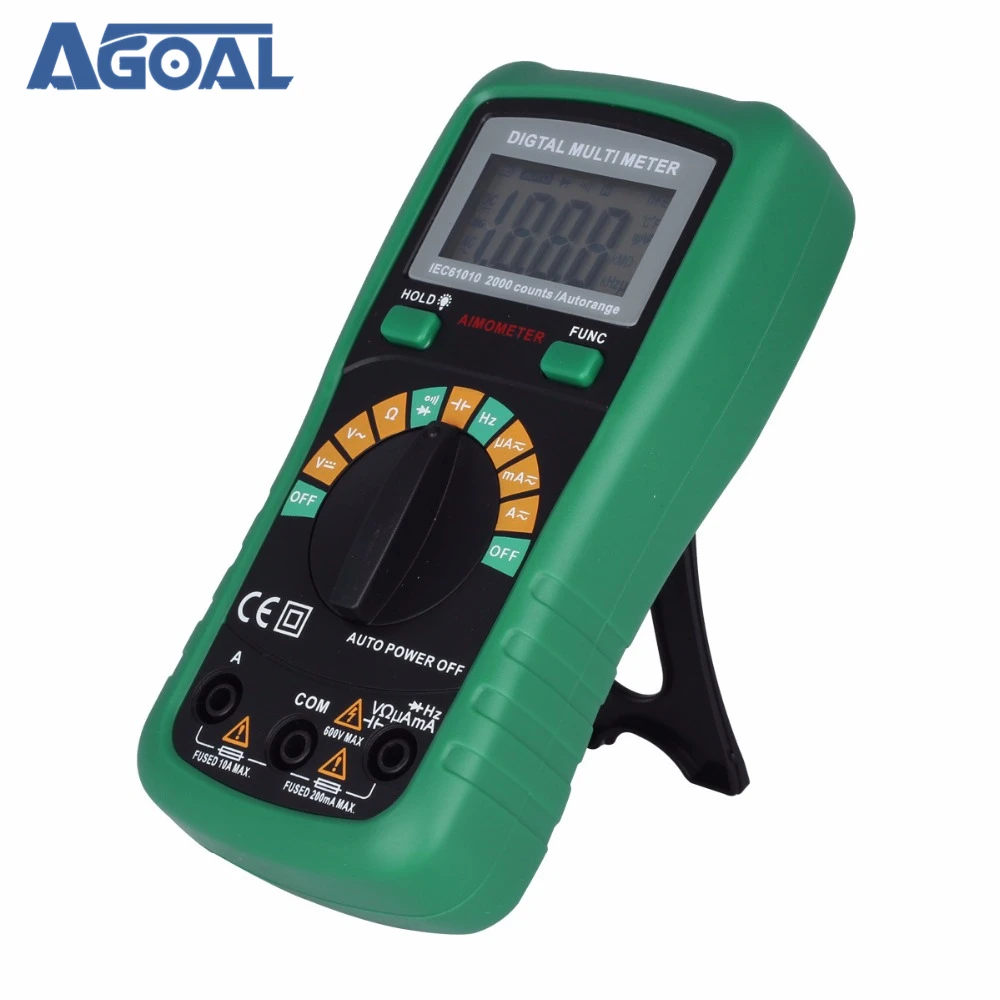 Цифровой мультиметр UT33D мультитестер с автоматическим выбором диапазона частоты