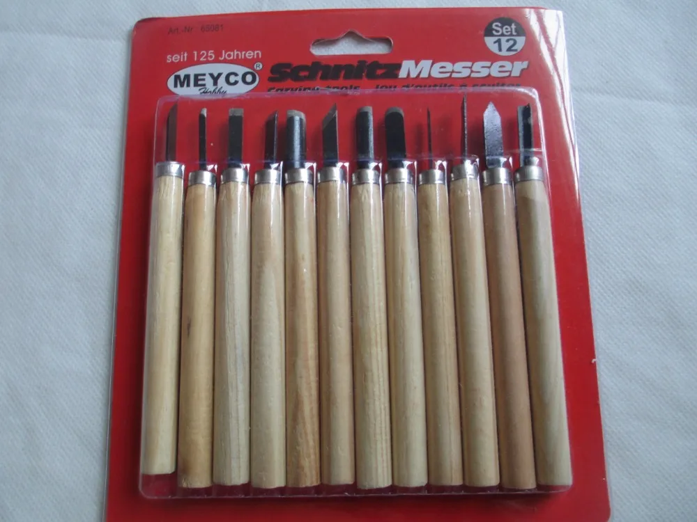 Многофункциональный инструмент для ручной резьбы по дереву 12 шт./компл.|gouge tools|wood