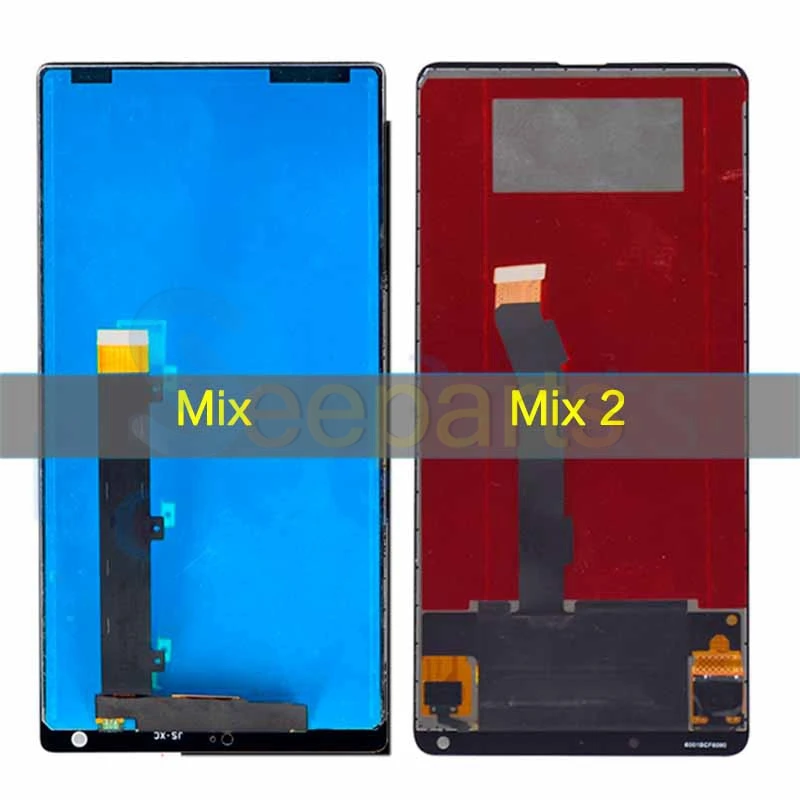 Протестированный Xiaomi mi x ЖК-дисплей кодирующий преобразователь сенсорного экрана в сборе с рамкой для Xiaomi mi Mix 2 ЖК-запчасти