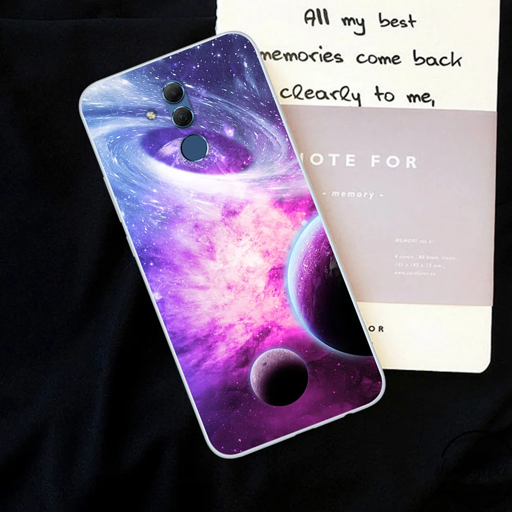 Для Huawei Mate 20 Lite чехол для телефона с рисунком звездного неба мягкий Maimang 7 6 3 дюйма