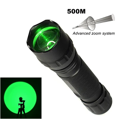 Green light Бликовый светильник 501B Тактический светильник-вспышка красный/зеленый/синий/желтый/охотничий винтовочный фонарь Тактический светильник ing Shot+ дистанционный переключатель вспышки светильник - Испускаемый цвет: Green light