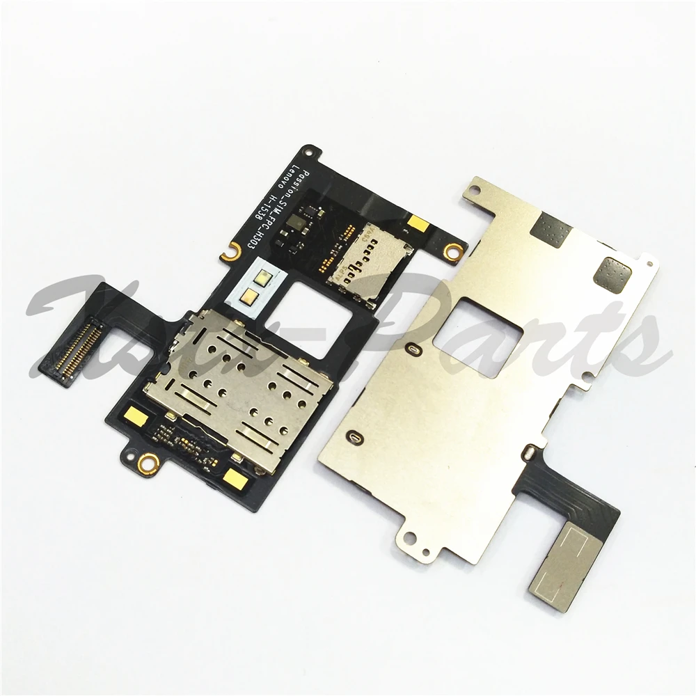 New Original For Lenovo P1C58 P1C72 SIM Card Socket Slot Reader Connector Board Flex Cable Replacement Repair Parts | Мобильные