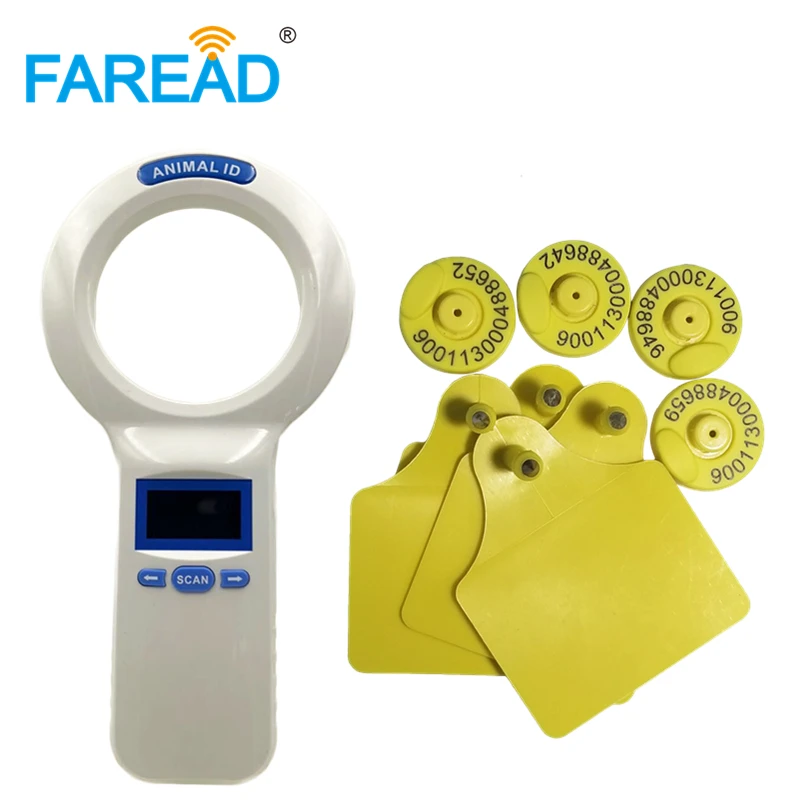 USB сканер для считывания этикеток животных собак кошек домашних крупного