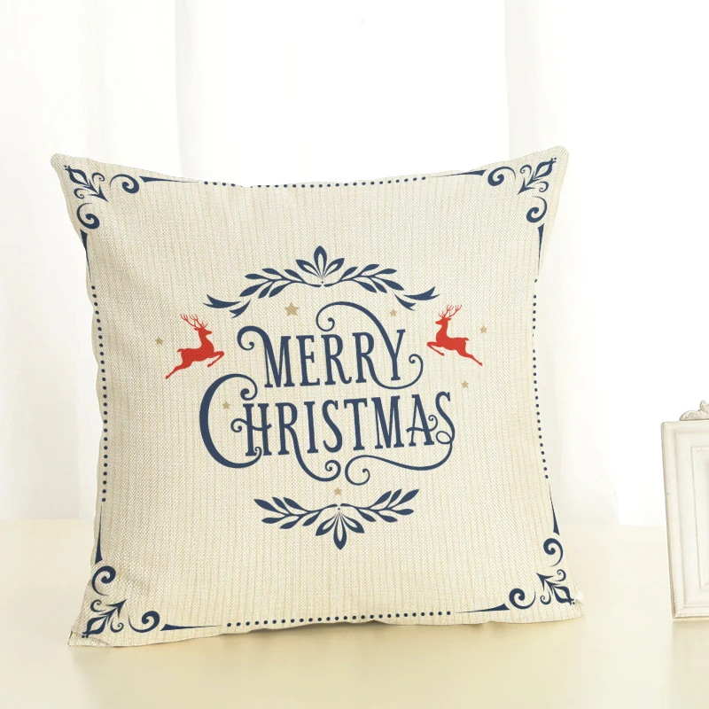 Новая наволочка для домашнего декора свежая Рождественская Наволочка Чехол