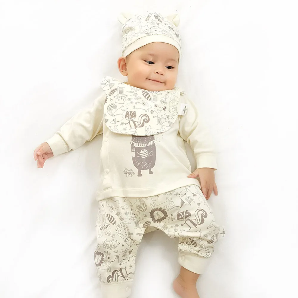 Одежда для новорожденных Детские комбинезоны унисекс детей 0 12 месяцев Весенняя