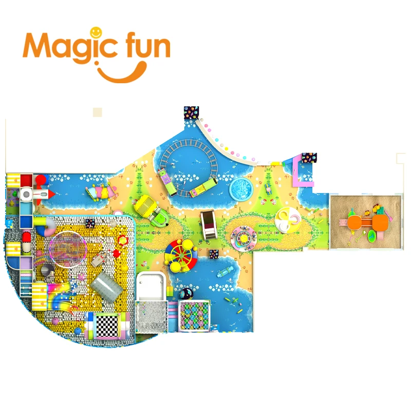 MAGICFUN детская игра exterieur juegos надувные игрушки intex игровая площадка горка cama elastica jump