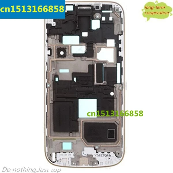 Новый передний корпус рамка Пластина для Samsung Galaxy S4 mini GT-I9195 i9190 LTE | Мобильные