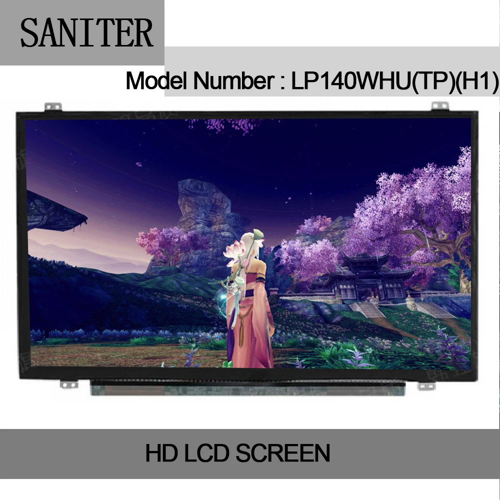 SANITER LP140WHU(TP)(H1) ЖК экран для ноутбука 14 дюймов|laptop lcd screen|lcd laptop screenlaptop screen |