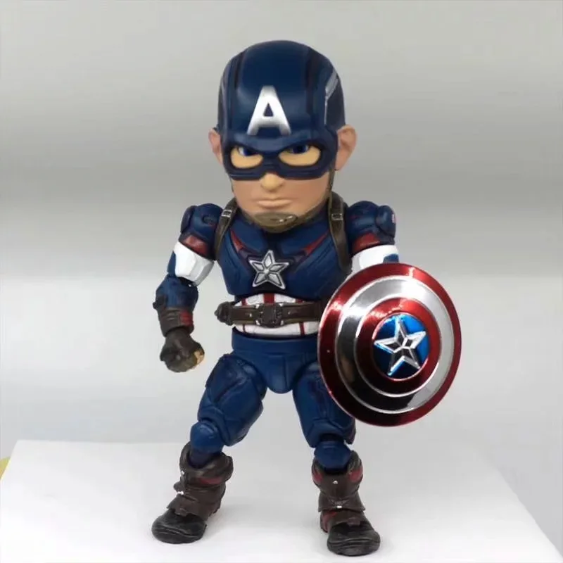 Аниме 17 см яйцо атака экшен Капитан Америка фигурка дюймов зверь ПВХ Модель