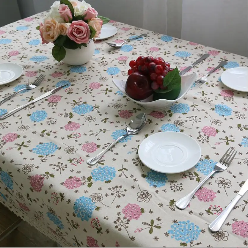 Новинка 2019 красивая скатерть с изображением одуванчика и цветов пасторальный