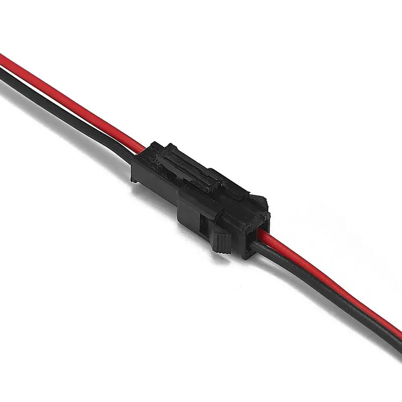 

500pcs LED Strip 2pin SM JST Connector Extension Cable 22AWG Female to Male Electric Copper Wires For Lamp Bulb Light LED Tube